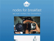 Tablet Screenshot of nodesforbreakfast.com